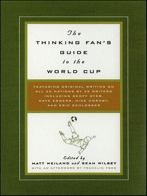 cover image of The Thinking Fan's Guide to the World Cup